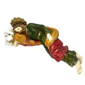 2015 Fontanini By Roman Sleeping St. Joseph Nativity MadeInItaly 6" Depose 54111